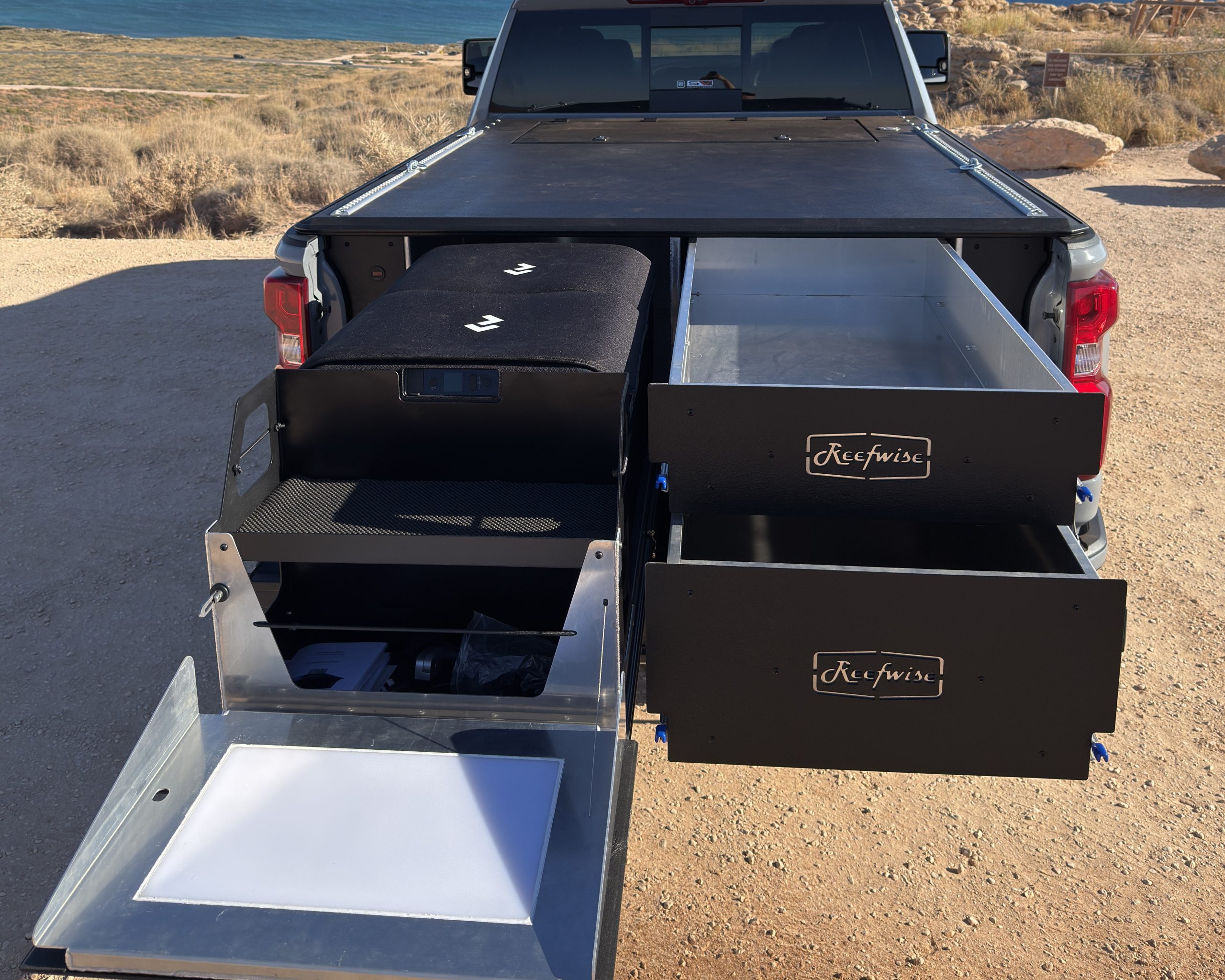 Dometic fridge slide for chevrolet silverado 2500