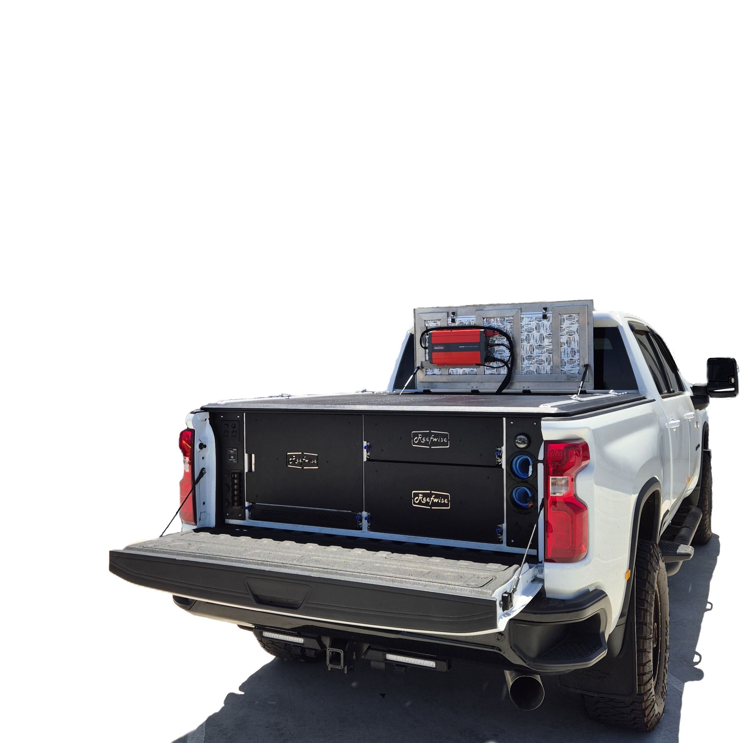 Reefwise Low Profile Canopy installed in Chevrolet Silverado